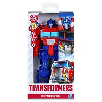 Transformers Authentics Titan Changers, figurine Optimus Prime, pour enfants à partir de 6 ans, 28 cm