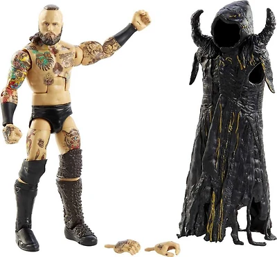 WWE - Figurine Élite 15 cm Aleister Black, articulée, à collectionner