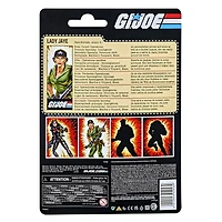 G.I. Joe Classified Series Series Lady Jaye Action Figure Collectible Toy, Multiple Accessories with Classic Package Art