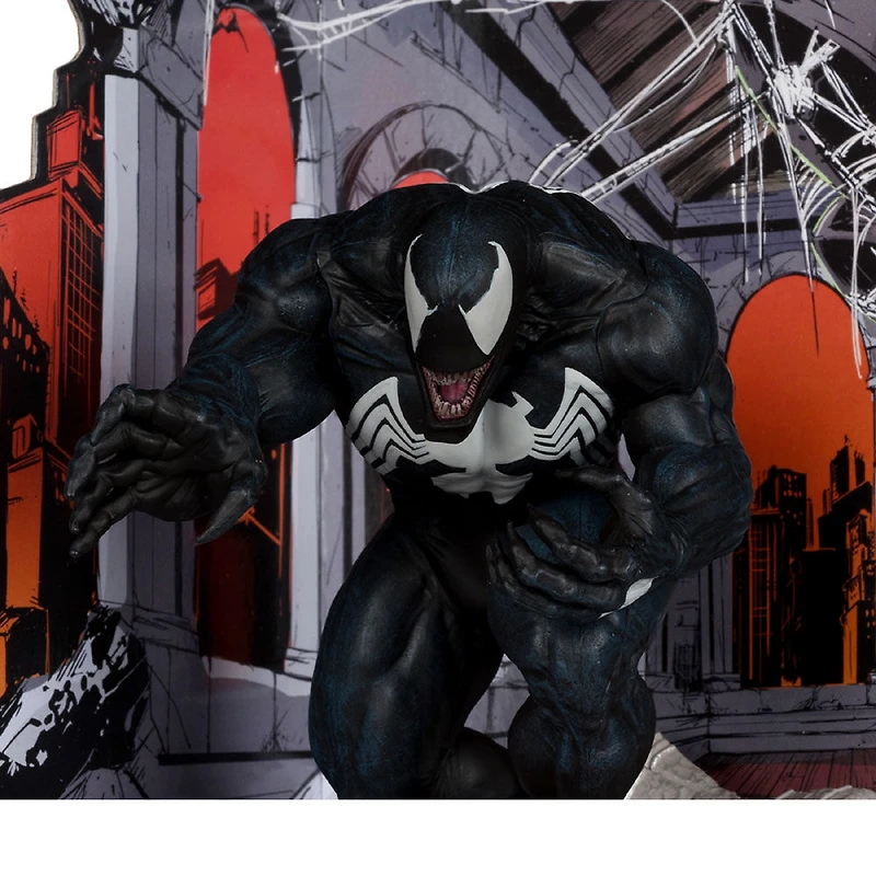 Marvel Venom 1:10ème Scale Collectible avec Scène (The Amazing Spider-Man #316)