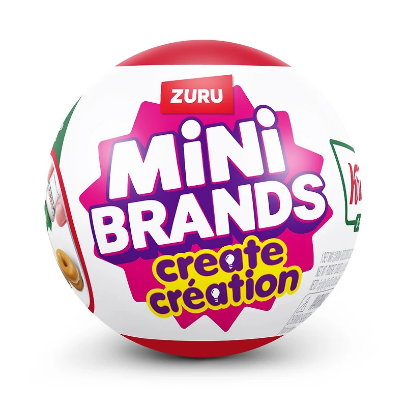 Mini Brands Create Krispy Kreme Série 1 Capsule de ZURU