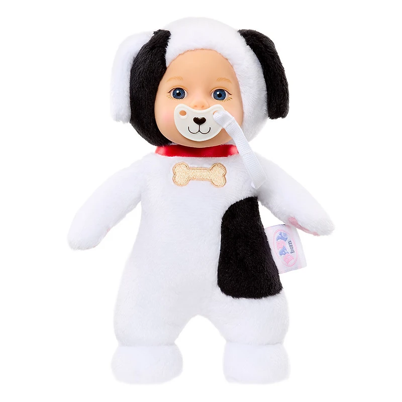 BABY born Cozy Cuties Soft Baby Doll- Puppy, Blue Eyes