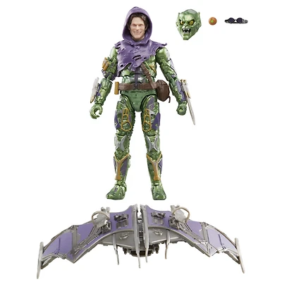 Hasbro Marvel Legends Series, figurine articulée de collection Green Goblin deluxe de 15 cm de Spider-Man: No Way Home
