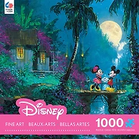 Casse-tête beaux-arts de disney de 1000 pièces - demande au clair de lune