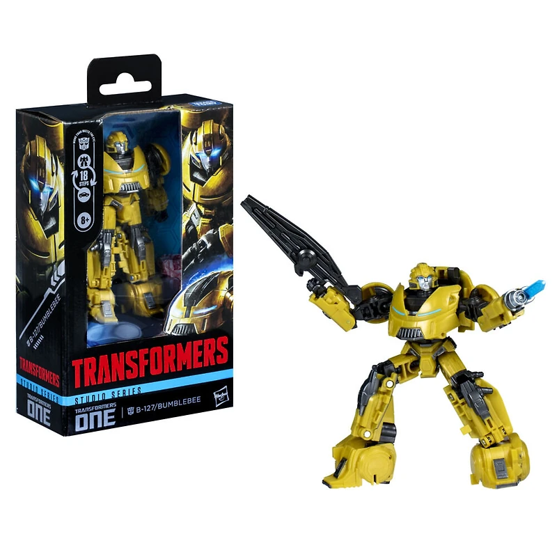 Transformers Generations Studio Series, figurine Bumblebee (B-127) classe Deluxe, Transformers : Un