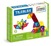 Magformers TileBlox Rainbow 60-Piece Set - English Edition