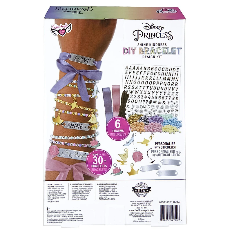Kit De Conception De Bracelet Disney Princess Diy