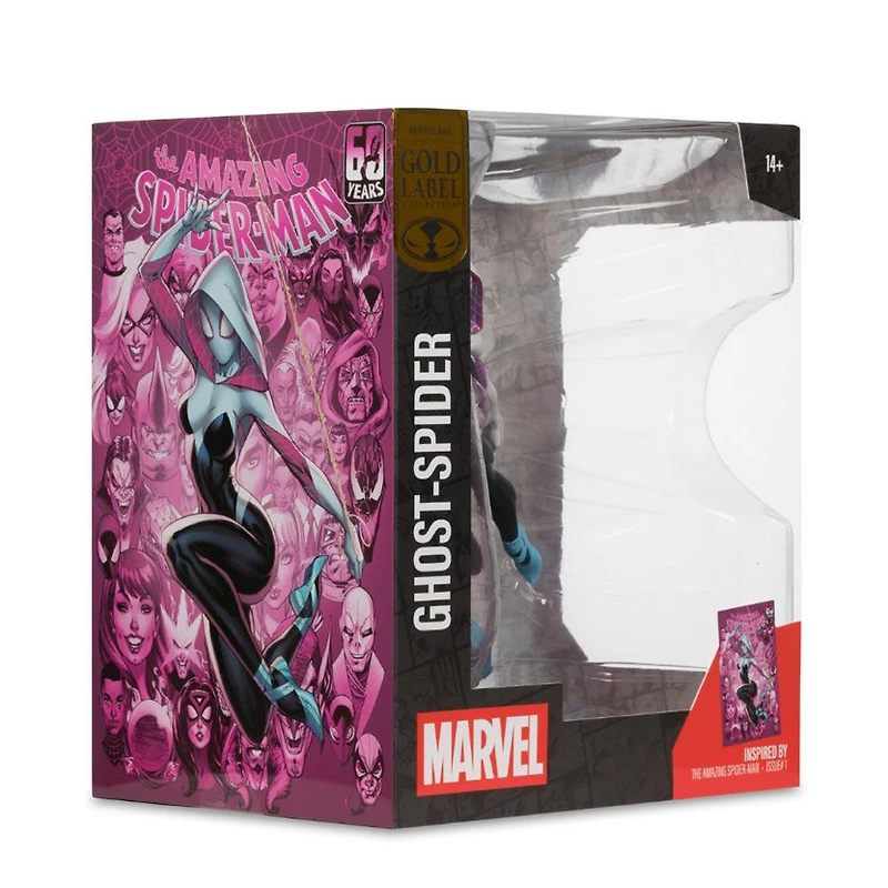 McFarlane Toys - Gold Label Collection Marvel The Amazing Spider-Man Ghost-Spider (Issue 1) 1:10th Statue
