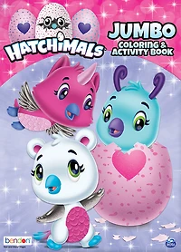 Hatchimals 64 Page Colouring Book