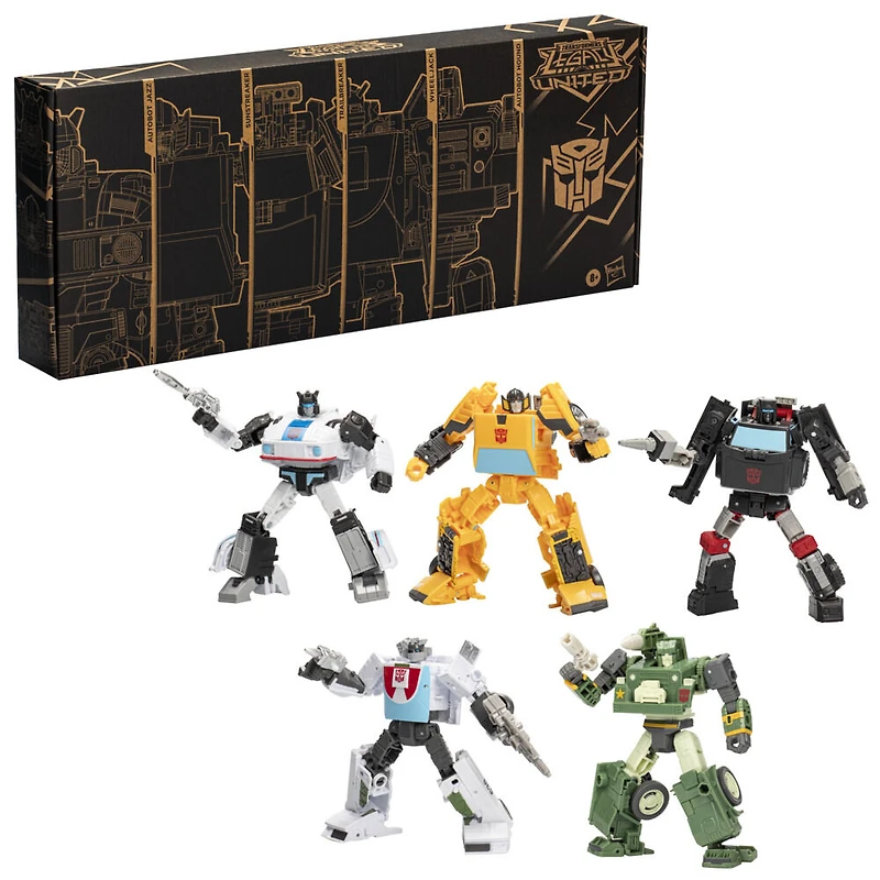 Transformers Generations Selects Legacy United, Pack de 5 figurines Autobots L'union fait la force