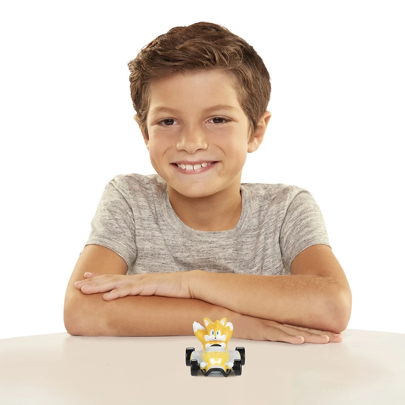 Véhicule Sonic moulé 1:64 - Tails