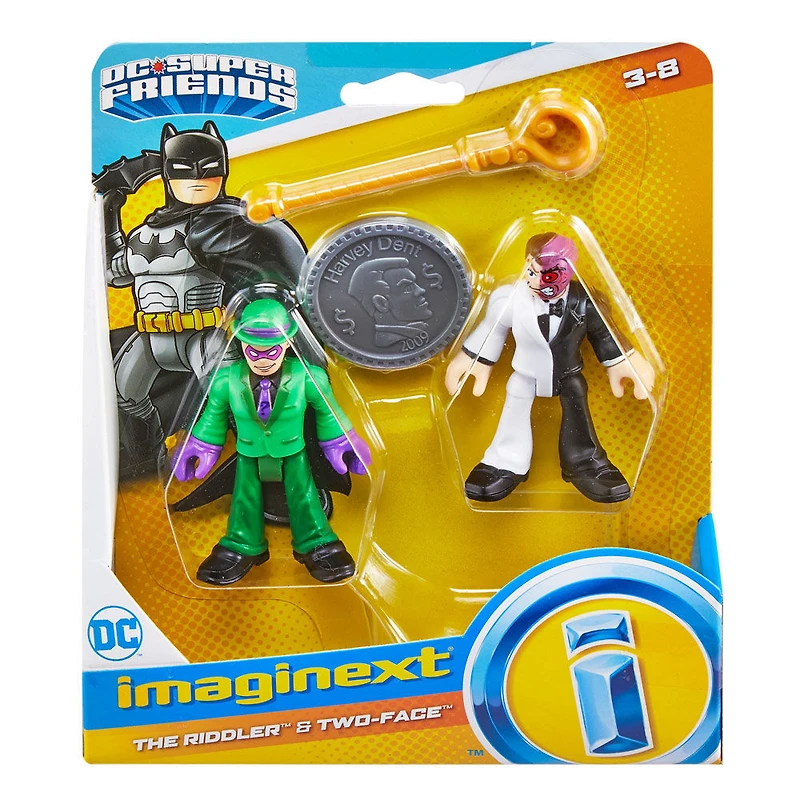 Imaginext - DC Super Friends - Le Sphinx et Double-Face - Édition anglaise