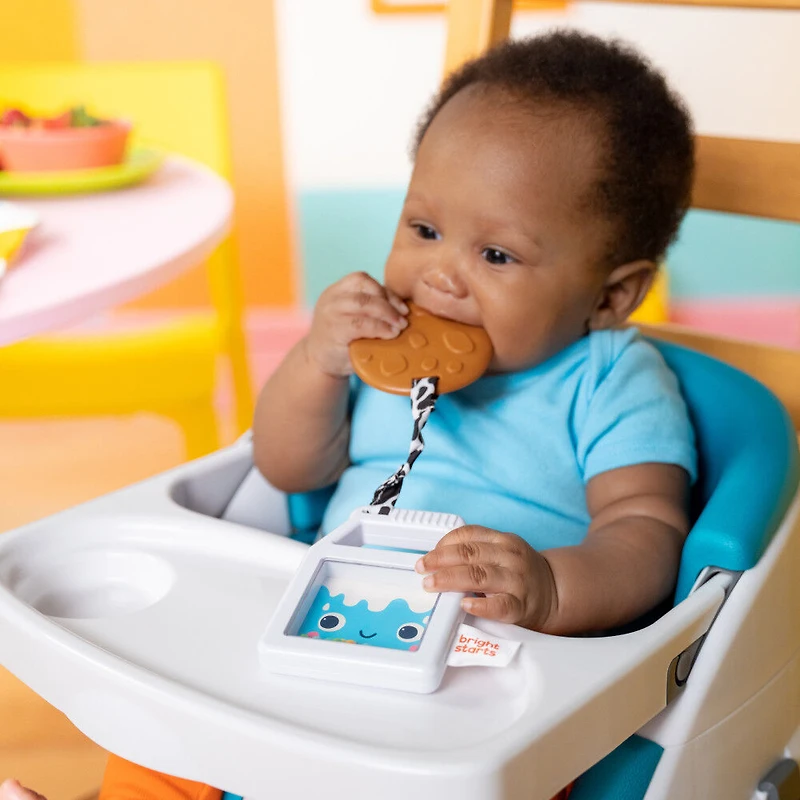 Jouet Hochet et Jouet de Dentition de Bright Starts Cookies & Teethe 2-en-1