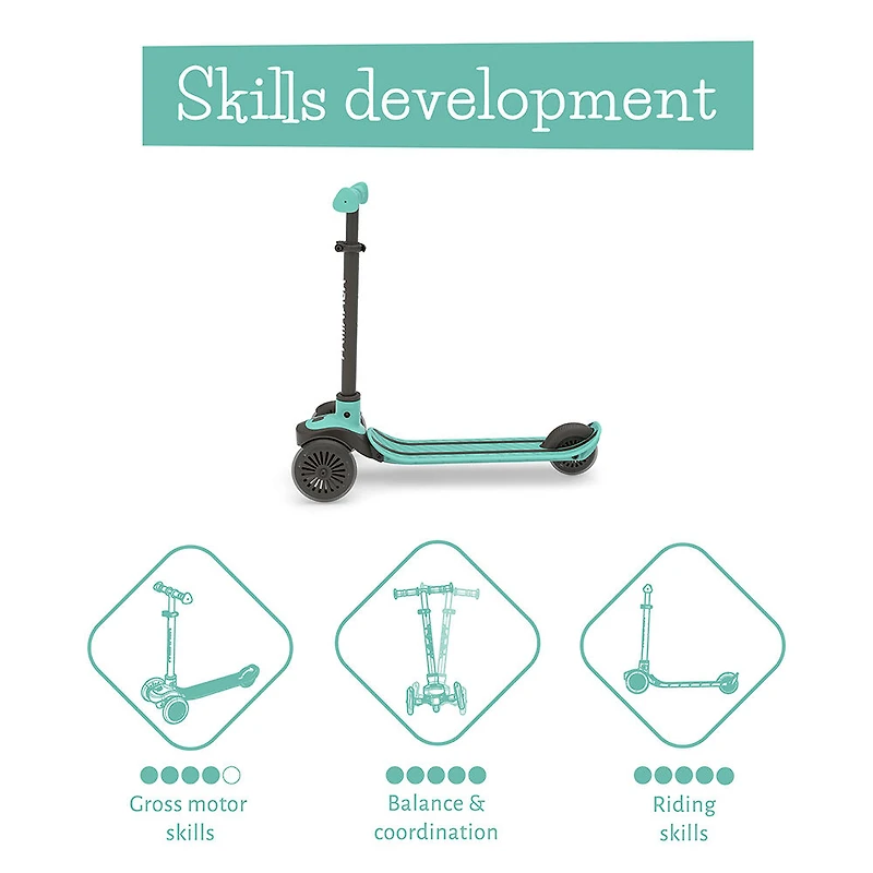 Scotti Lean-To-Steer Scooter Mint