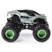 Monster Jam, Monster truck authentique Alien Invasion en métal moulé à l'échelle 1:64, série Legacy Trucks