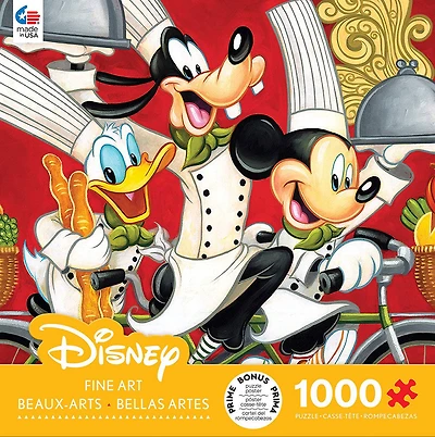 Ceaco Disney Fine Art 1000 pièces Puzzle Wheeling in Flavour