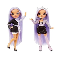 Poupée-mannequin Rainbow Vision Rainbow High Royal Three K-pop - Tiara Song (lilas et violet)