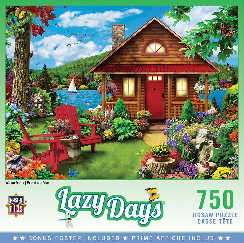 Casse-Tête De "Lazy Days" 750PC - "Waterfront"