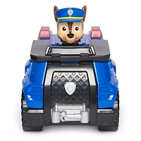 PAW Patrol, Chase Patrol Cruiser, Véhicule avec figurine articulée à collectionner, jouets respectueux de la planète
