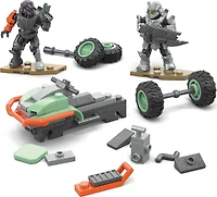 MEGA - Halo - Escorte Mongoose de l'UNSC, 4 micro-figurines, 134 pces