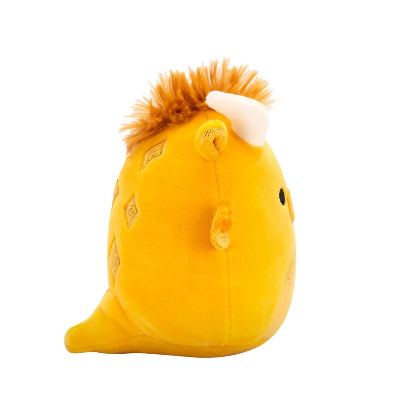 Peluche Squishmallows 5" - Monsieur le dragon orange au ventre étincelant