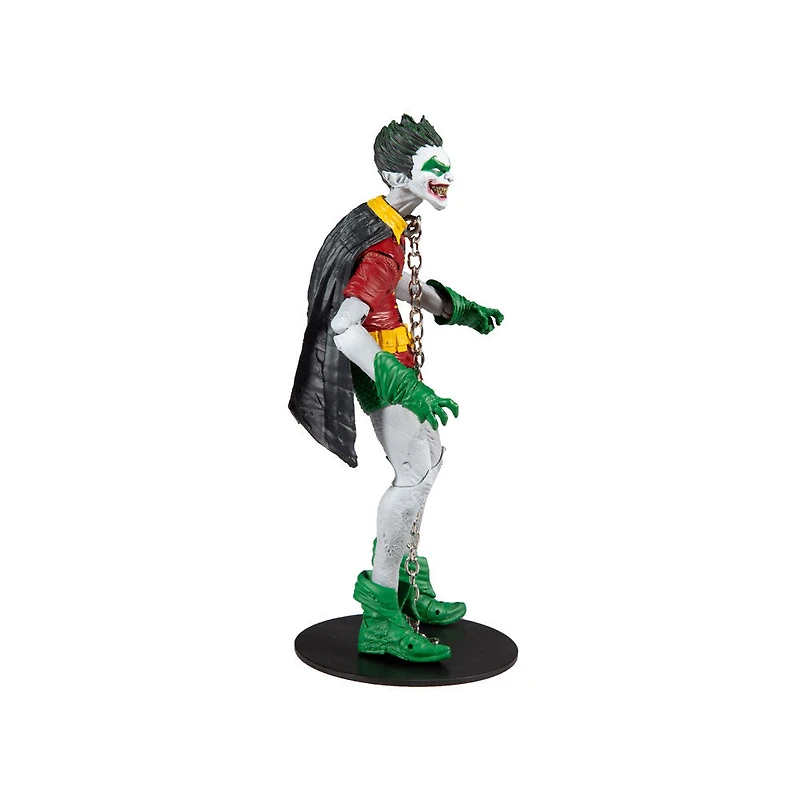 DC Multiverse Dark Nights Métal: Robin Earth-22 avec pièces de construction A pour figurine