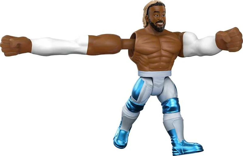 WWE - Bend 'N Bash - Figurine articulée - Kofi Kingston