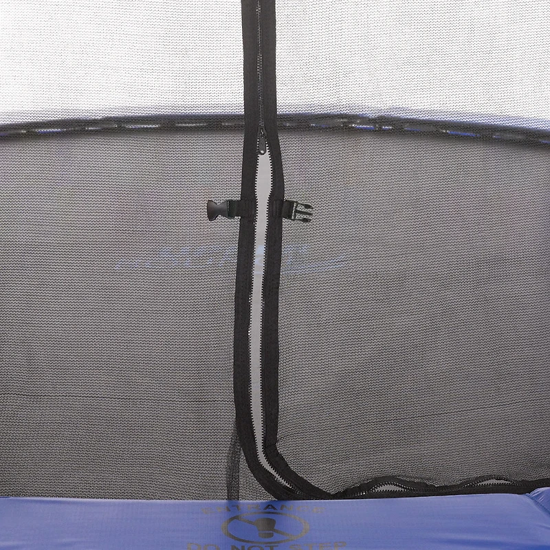 Upper Bounce FT. Trampoline & Enclosure Set equipped with the New "EASY ASSEMBLE FEATURE