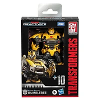 Transformers Studio Series Deluxe Class Transformers: Reactivate 10 Gamer Edition Bumblebee Action Figure