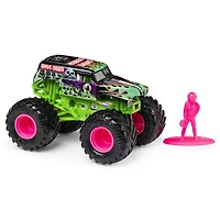 Monster Jam, Monster truck authentique Grave Digger en métal moulé à l'échelle 1:64