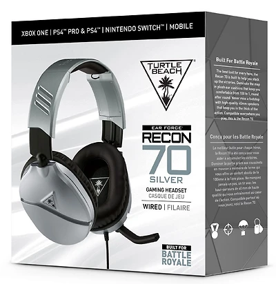 Casque Earforce Recon 70X Silver XBOX