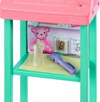 Barbie Baby Doctor Doll with Blonde Fashion Doll, 1 Baby Doll, Furniture & Accessories