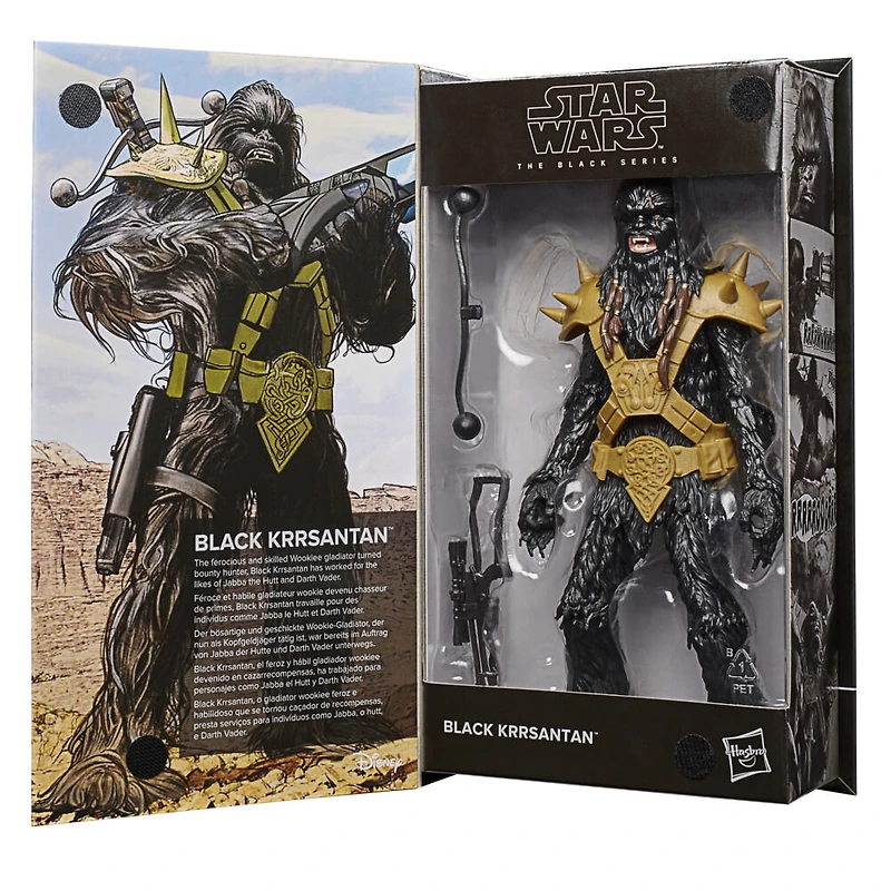 Star Wars The Black Series Black Krrsantan Toy 6-Inch-Scale Star Wars Comic Book Collectible Action Figure