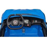 KidsVip 24V Licensed Corvette C8 W/RC- Blue