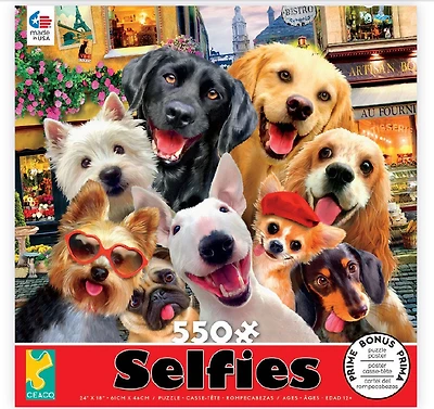 Ceaco Selfies - Casse-tête 550 pc In Paris