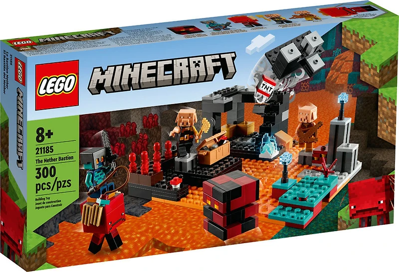 LEGO Minecraft Le bastion Nether 21185 Ensemble de construction (300 pièces)