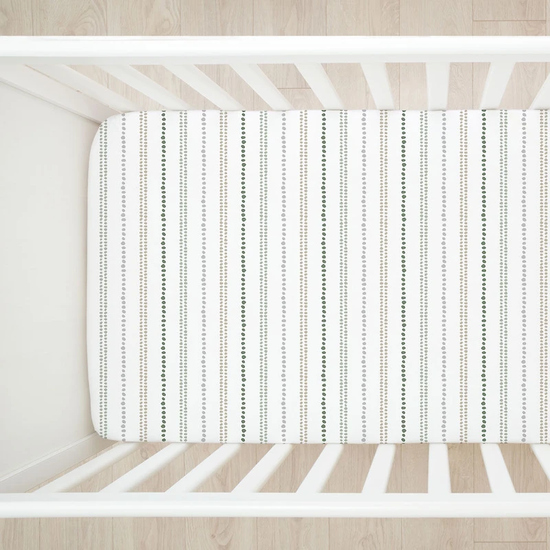 Koala Baby 2 Pack Flannel Sheet Woodland Bunny/Stripes