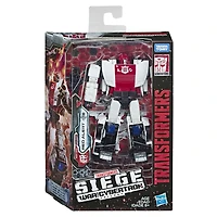 Transformers Generations War for Cybertron, figurine Weaponizer Deluxe WFC-S35 Red Alert
