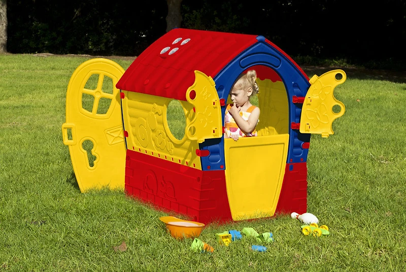 PalPlay Dream House Play House - Red, Blue & Yellow - English Edition