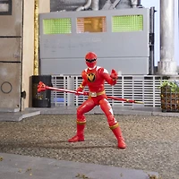 Power Rangers Lightning Collection Dino Thunder, figurine de Ranger rouge, avec accessoires