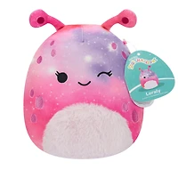 Squishmallows 7.5" - Loraly Winking Alien rose et violet avec ventre flou