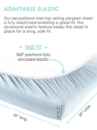 Kushies Drap Contour pour Parc Coton Flanelle Étoiles Noires