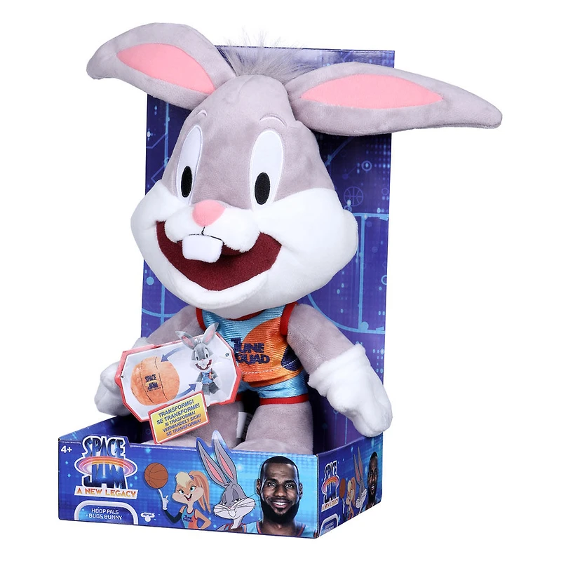 Space Jam S1 Transforming Plush - Bugs - English Edition