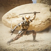 G.I. Joe Classified Series 92, figurine de collection Desert Commando Snake Eyes de 15 cm