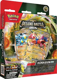 Deck de combat de luxe Miraidon/Koraidon Pokémon - Édition anglaise