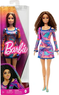 Barbie-Barbie Fashionistas 206-Poupée cheveux crépus