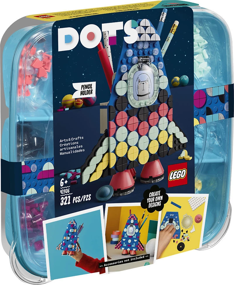 LEGO DOTS Le porte-crayons 41936 (321 pièces)