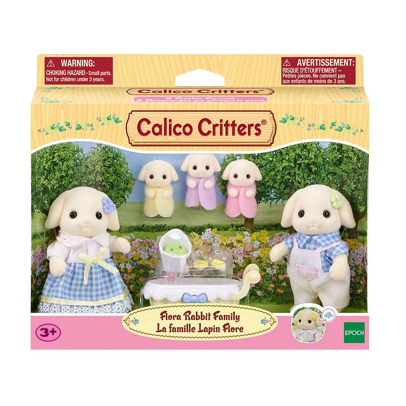 Calico Critters Flora Famille de lapins