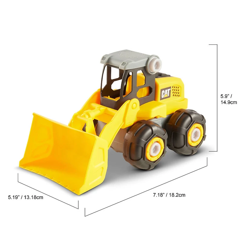 Cat Build Your Own Vehicle Junior Crew Wheel Loader