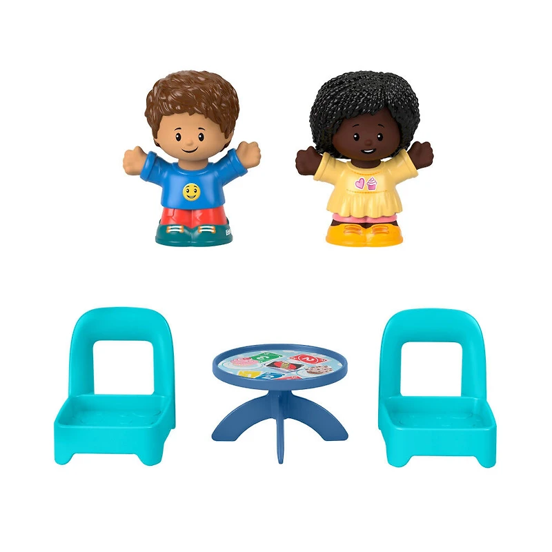 Fisher-Price - Little People - Coffret figurines - Jeu de cartes
